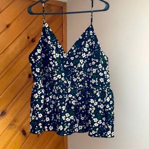 Never worn Shein brand dressy tank with adjustable straps.